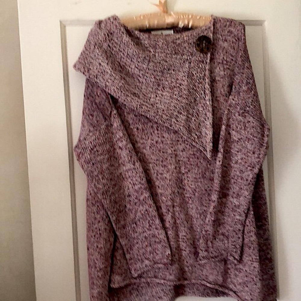 Neon Buddha pull over sweater